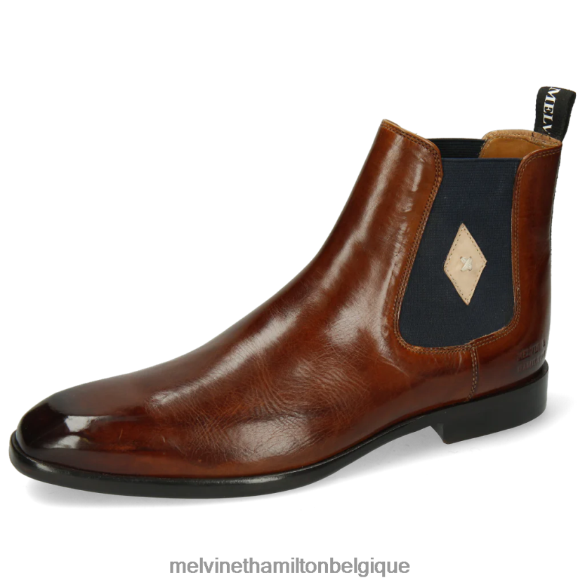Melvin & Hamilton Hommes Élyas 5 R4422869 bottines brun