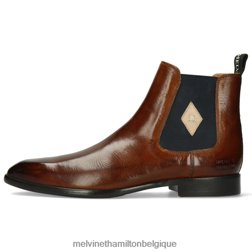 Melvin & Hamilton Hommes Élyas 5 R4422869 bottines brun