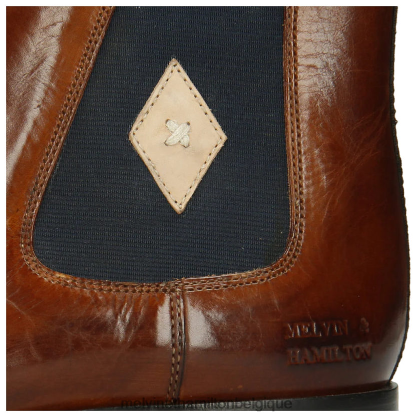 Melvin & Hamilton Hommes Élyas 5 R4422869 bottines brun