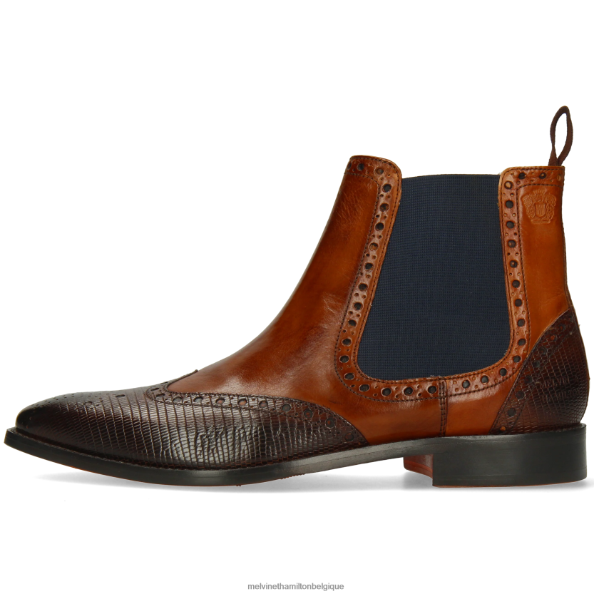 Melvin & Hamilton Hommes martine 5 R4422817 bottines brun