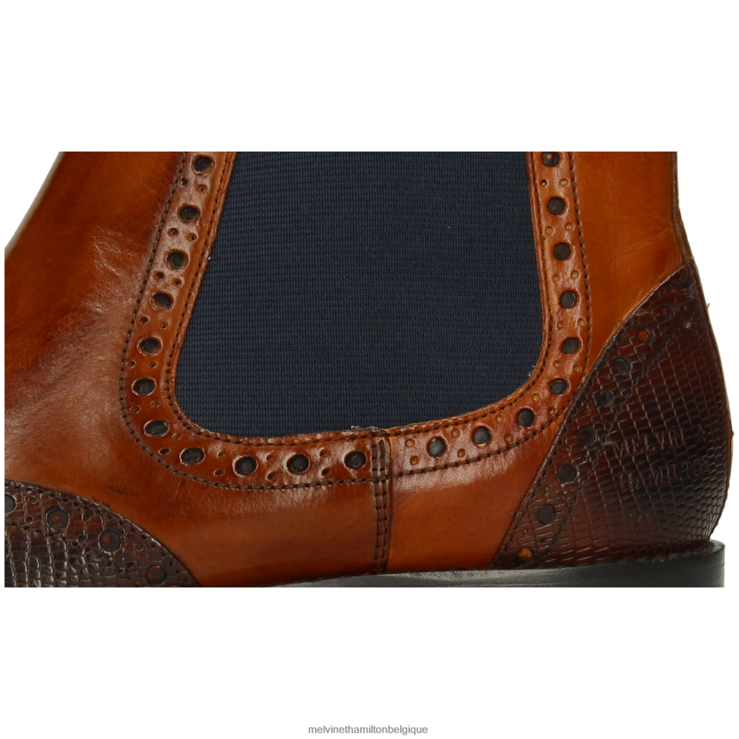 Melvin & Hamilton Hommes martine 5 R4422817 bottines brun