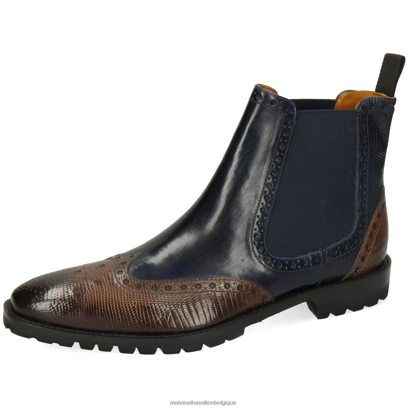 Melvin & Hamilton Hommes martine 5 R4422819 bottines bleu