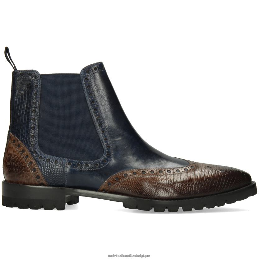 Melvin & Hamilton Hommes martine 5 R4422819 bottines bleu