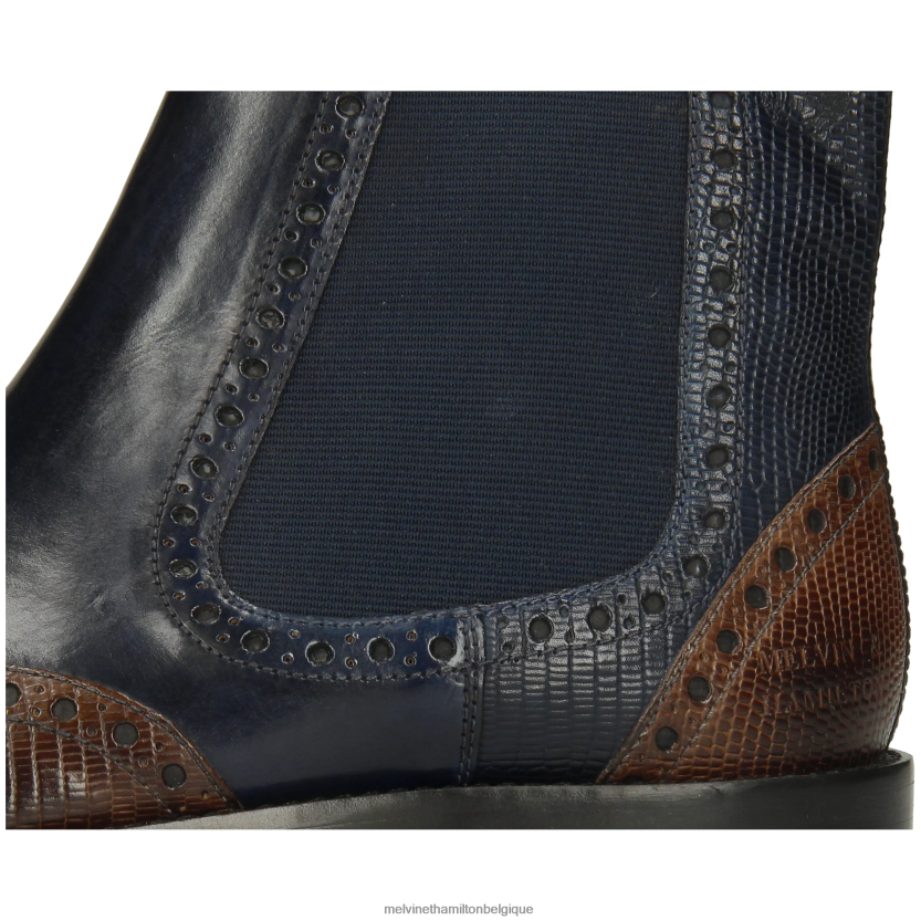 Melvin & Hamilton Hommes martine 5 R4422819 bottines bleu