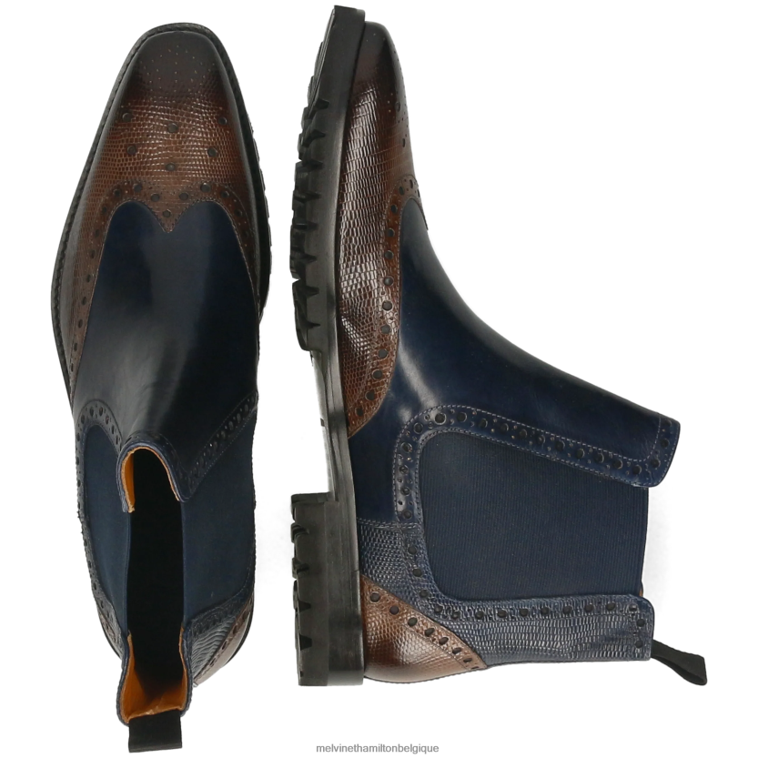 Melvin & Hamilton Hommes martine 5 R4422819 bottines bleu