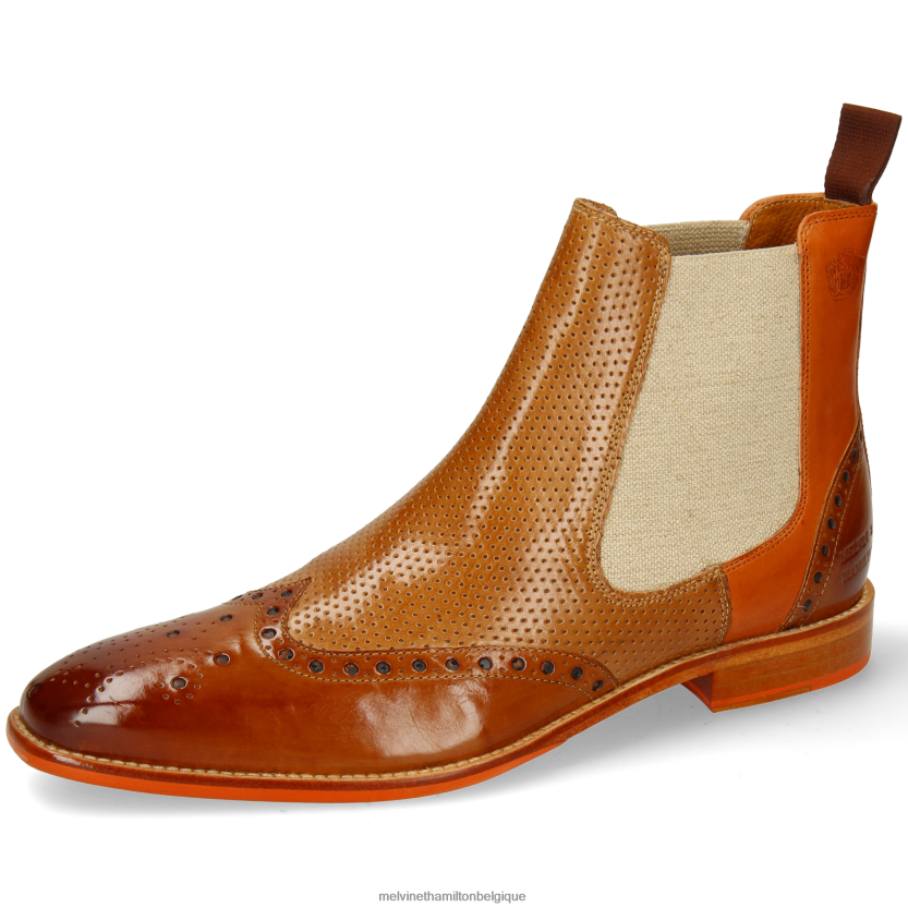 Melvin & Hamilton Hommes martine 5 R4422850 bottines brun