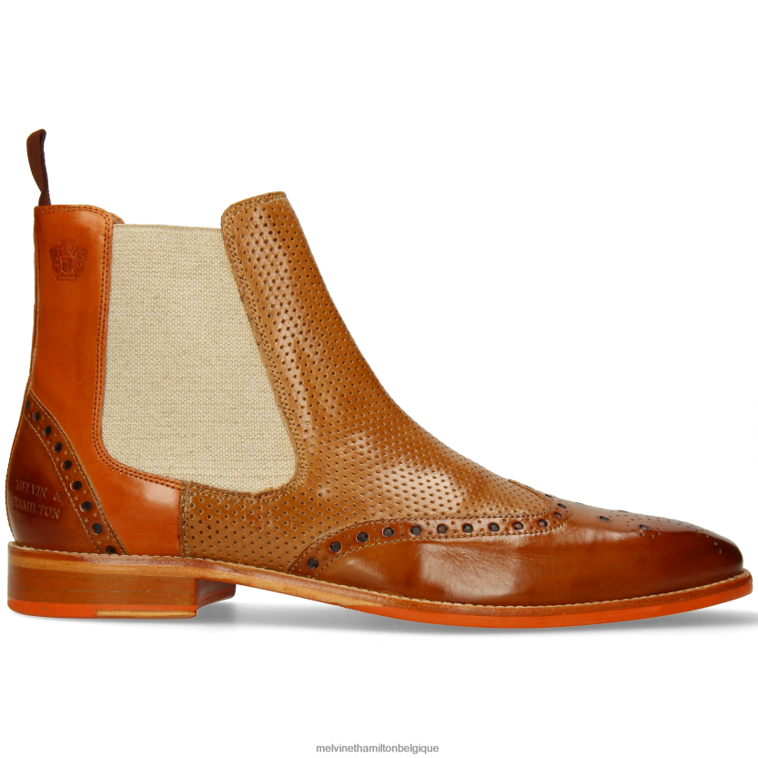 Melvin & Hamilton Hommes martine 5 R4422850 bottines brun