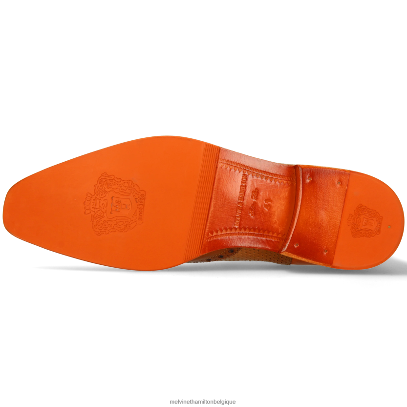 Melvin & Hamilton Hommes martine 5 R4422850 bottines brun