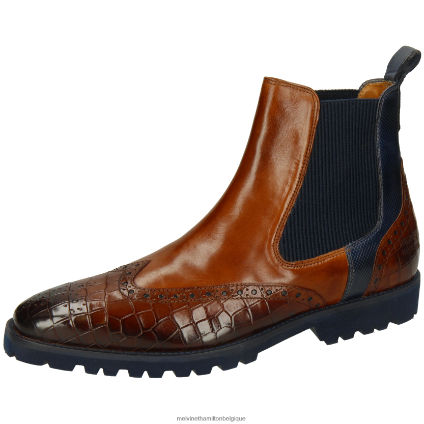 Melvin & Hamilton Hommes Émile 9 R4422832 bottines brun