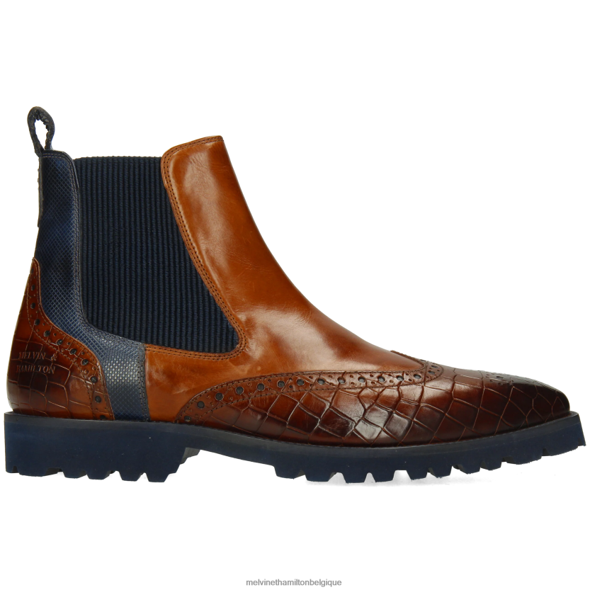 Melvin & Hamilton Hommes Émile 9 R4422832 bottines brun