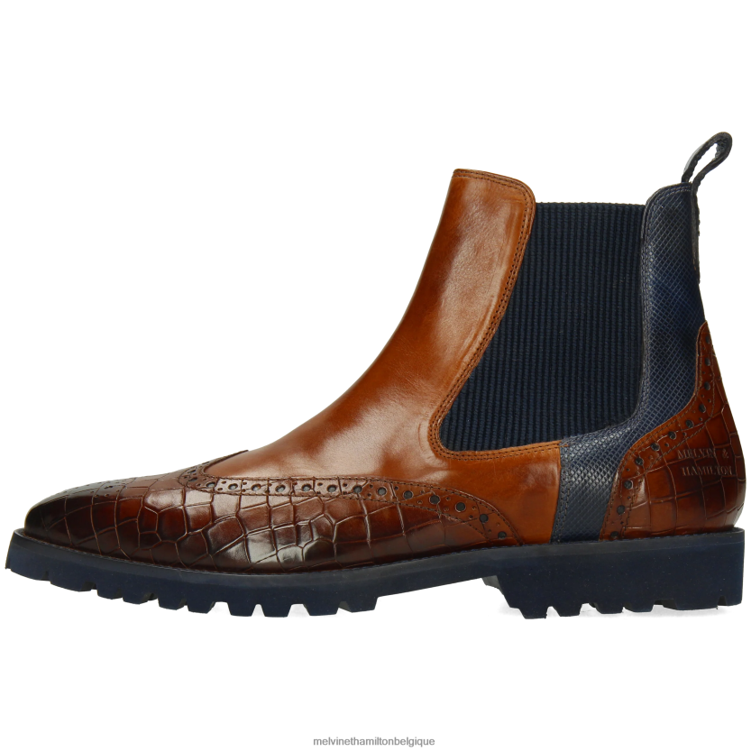 Melvin & Hamilton Hommes Émile 9 R4422832 bottines brun