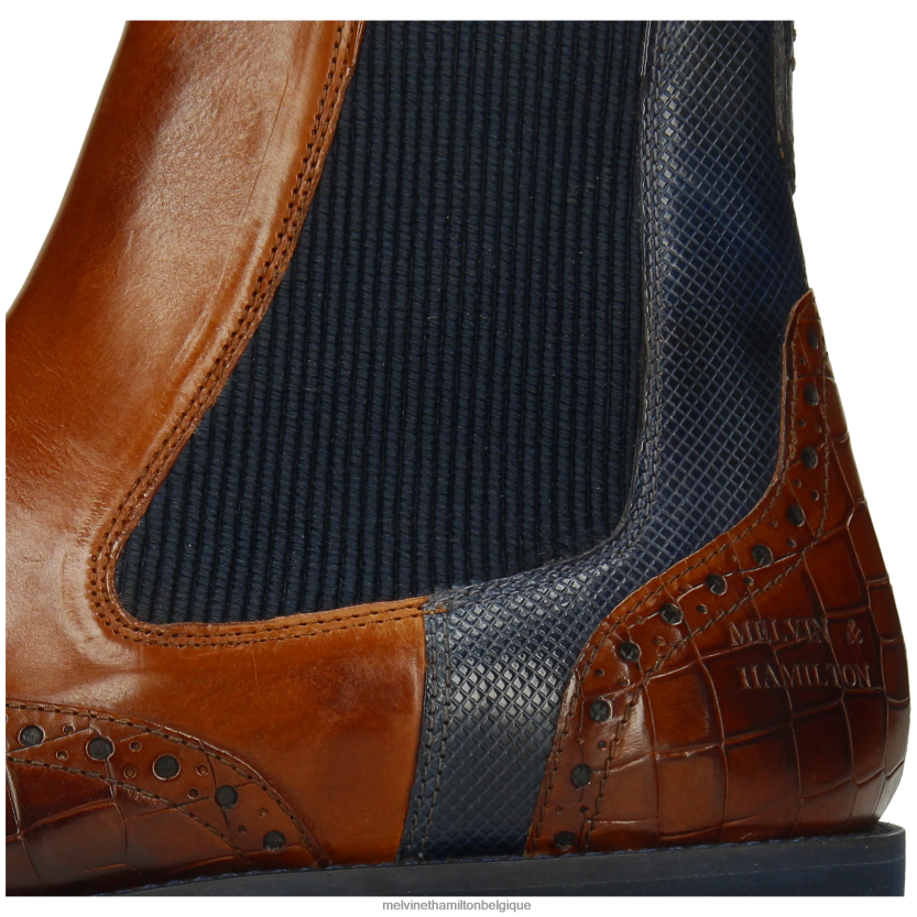 Melvin & Hamilton Hommes Émile 9 R4422832 bottines brun
