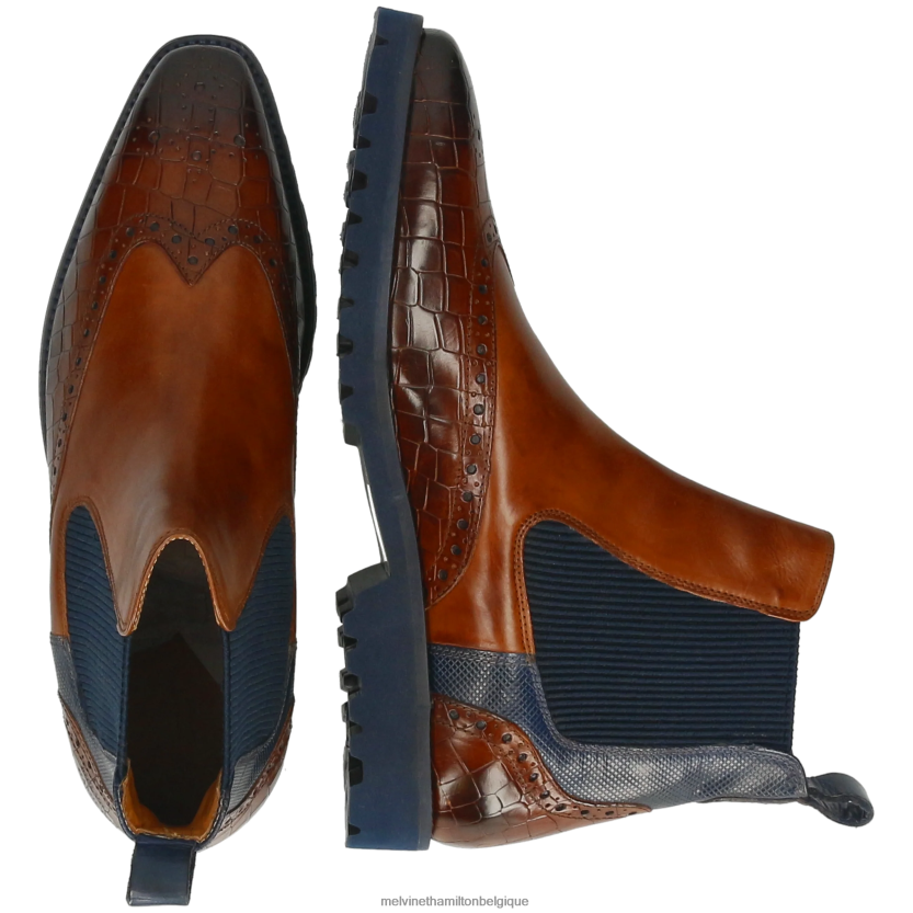 Melvin & Hamilton Hommes Émile 9 R4422832 bottines brun