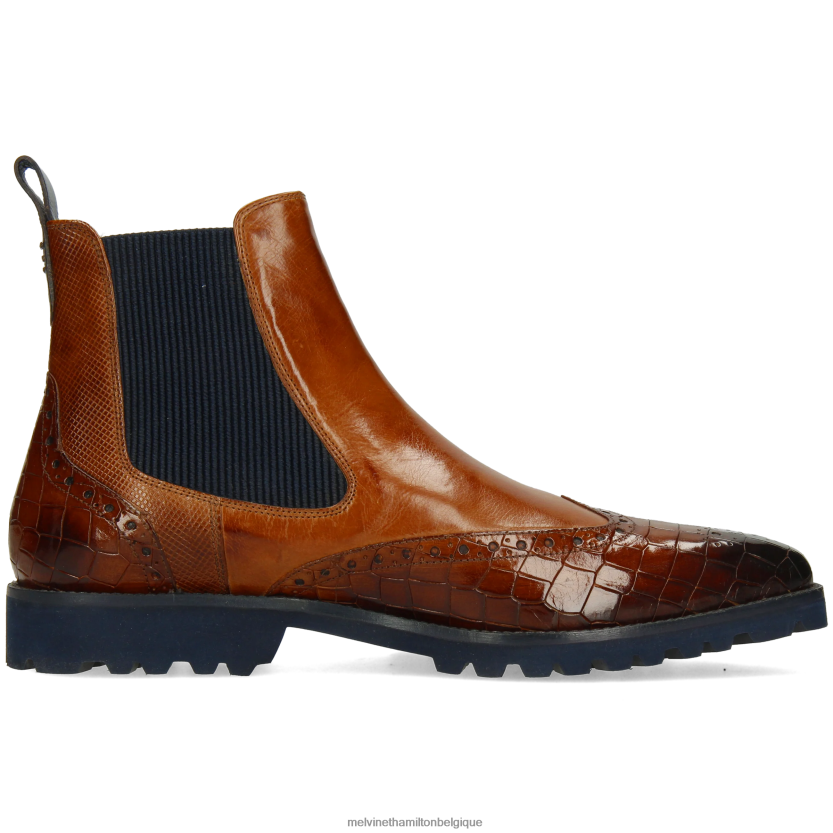 Melvin & Hamilton Hommes Émile 9 R4422852 bottines brun