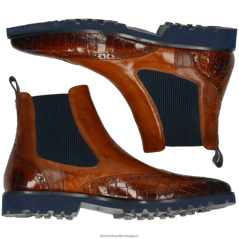 Melvin & Hamilton Hommes Émile 9 R4422852 bottines brun