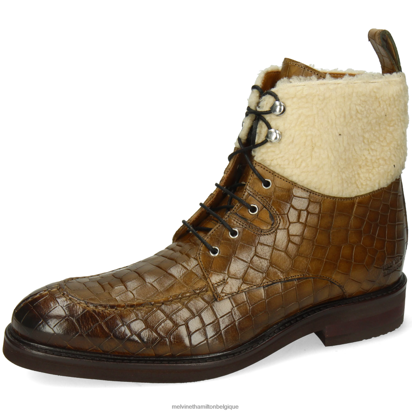 Melvin & Hamilton Hommes parker 3 R4422857 bottines kaki