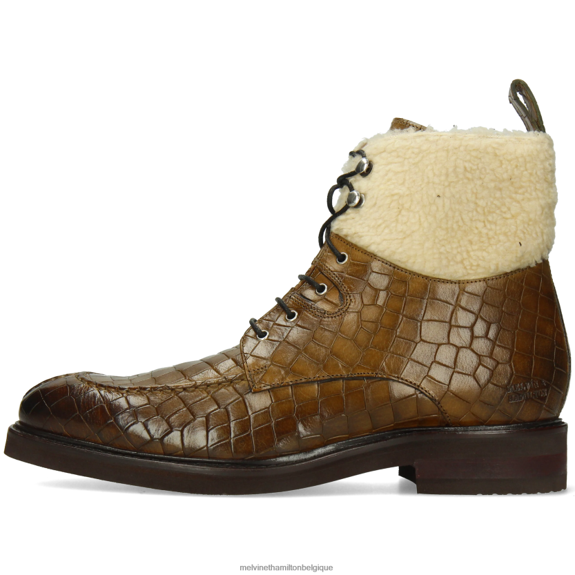 Melvin & Hamilton Hommes parker 3 R4422857 bottines kaki