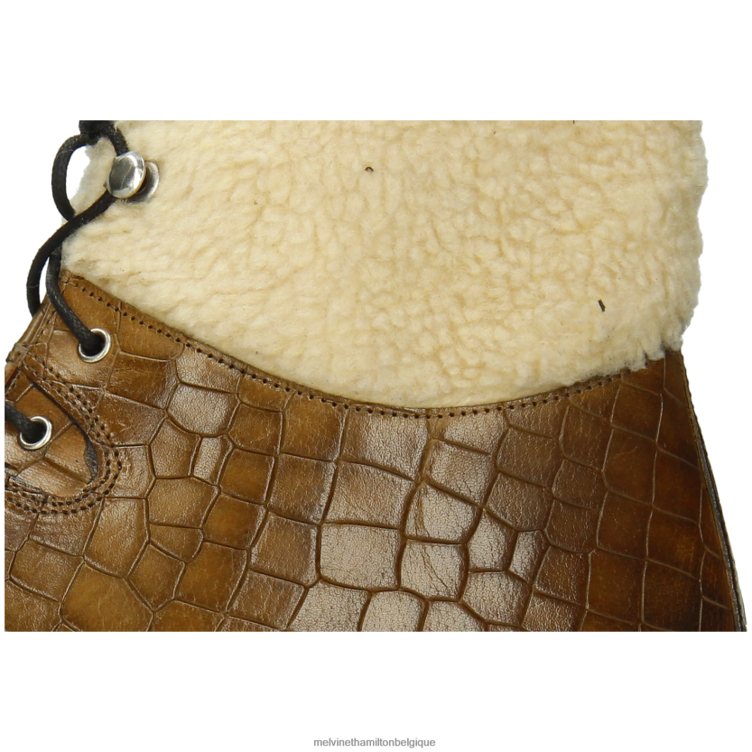 Melvin & Hamilton Hommes parker 3 R4422857 bottines kaki