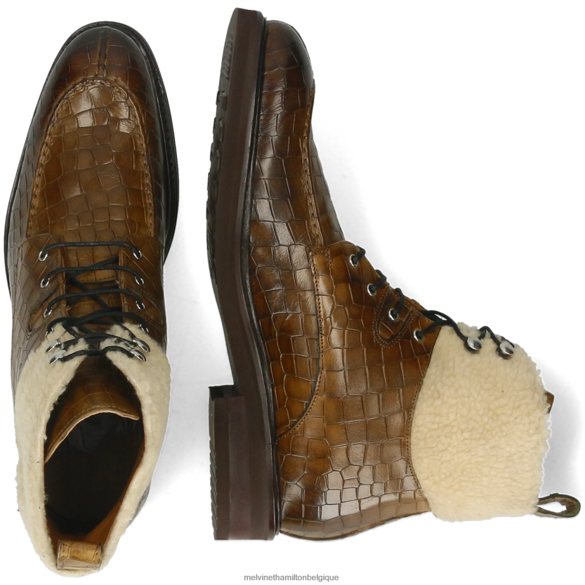 Melvin & Hamilton Hommes parker 3 R4422857 bottines kaki