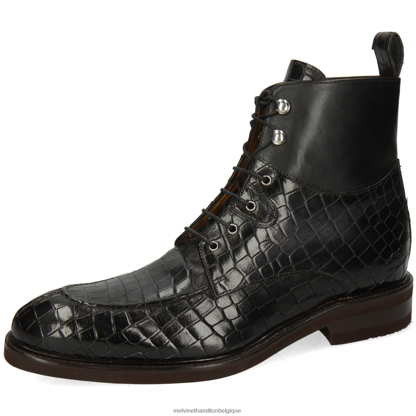 Melvin & Hamilton Hommes parker 3 R4422858 bottines noir