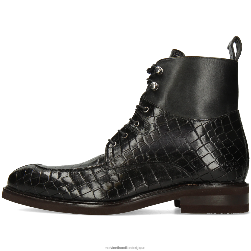 Melvin & Hamilton Hommes parker 3 R4422858 bottines noir