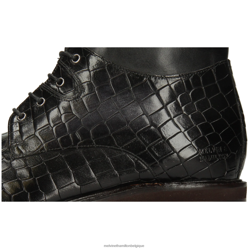 Melvin & Hamilton Hommes parker 3 R4422858 bottines noir