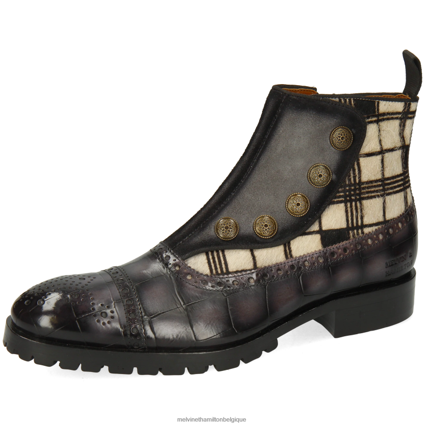 Melvin & Hamilton Hommes patrick 22 R4422847 bottines multi
