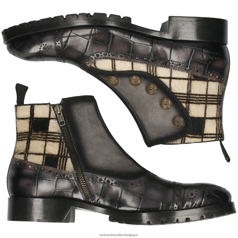 Melvin & Hamilton Hommes patrick 22 R4422847 bottines multi
