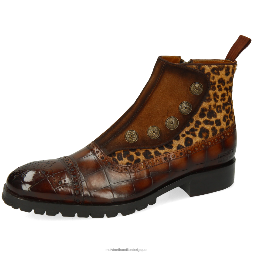 Melvin & Hamilton Hommes patrick 22 R4422892 bottines brun