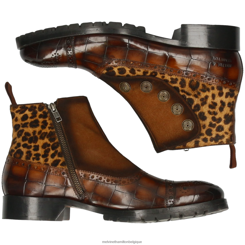 Melvin & Hamilton Hommes patrick 22 R4422892 bottines brun