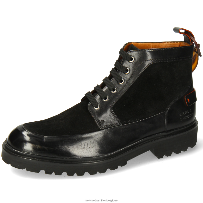 Melvin & Hamilton Hommes percer 23 R4422841 bottines noir