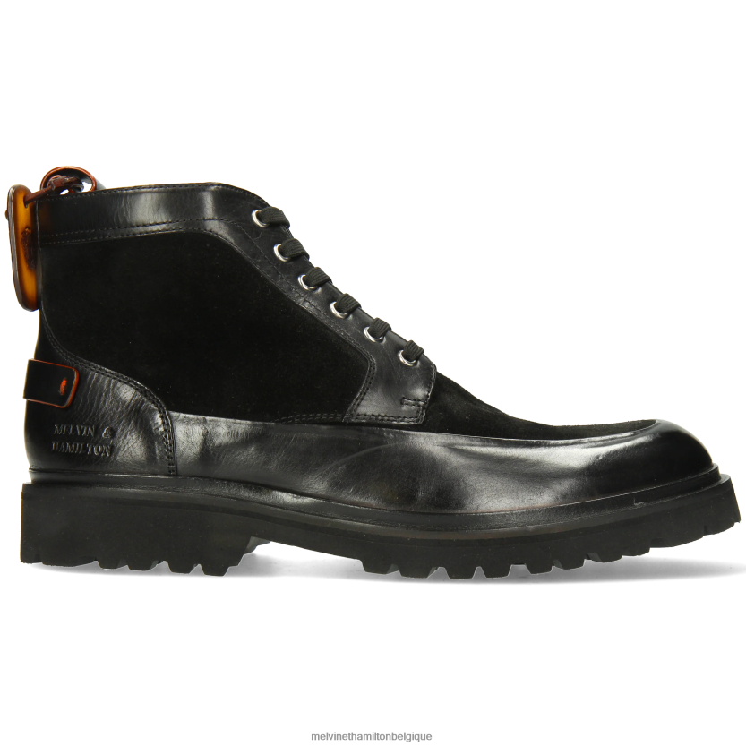 Melvin & Hamilton Hommes percer 23 R4422841 bottines noir