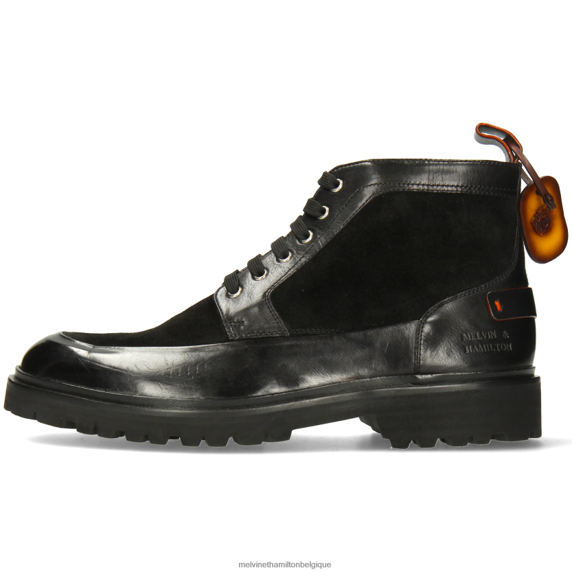 Melvin & Hamilton Hommes percer 23 R4422841 bottines noir