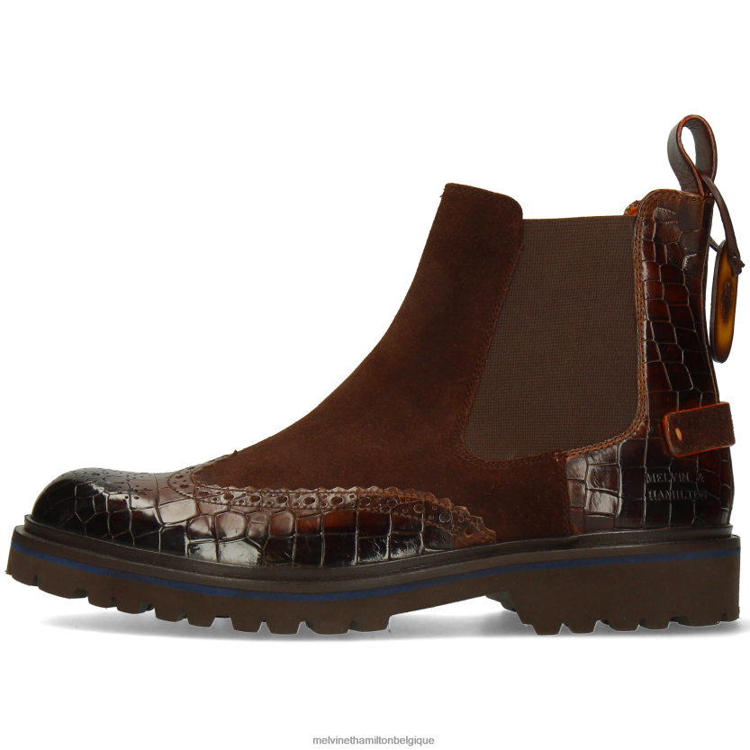 Melvin & Hamilton Hommes percer 26 R44228101 bottines brun