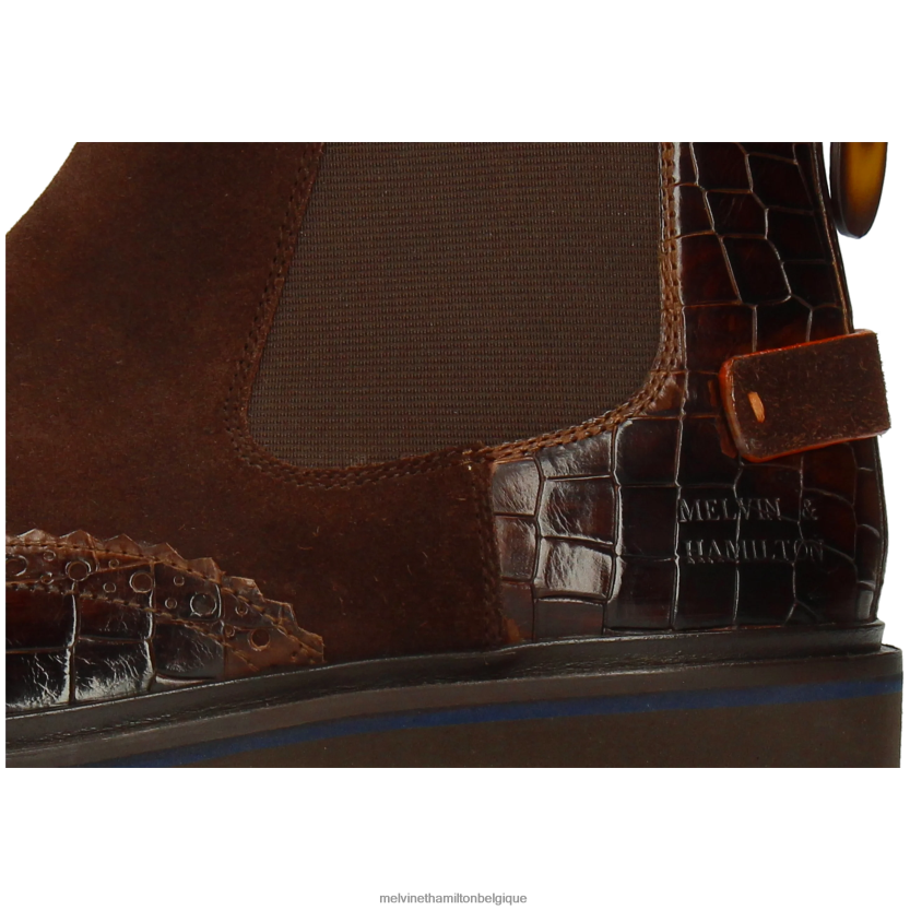 Melvin & Hamilton Hommes percer 26 R44228101 bottines brun