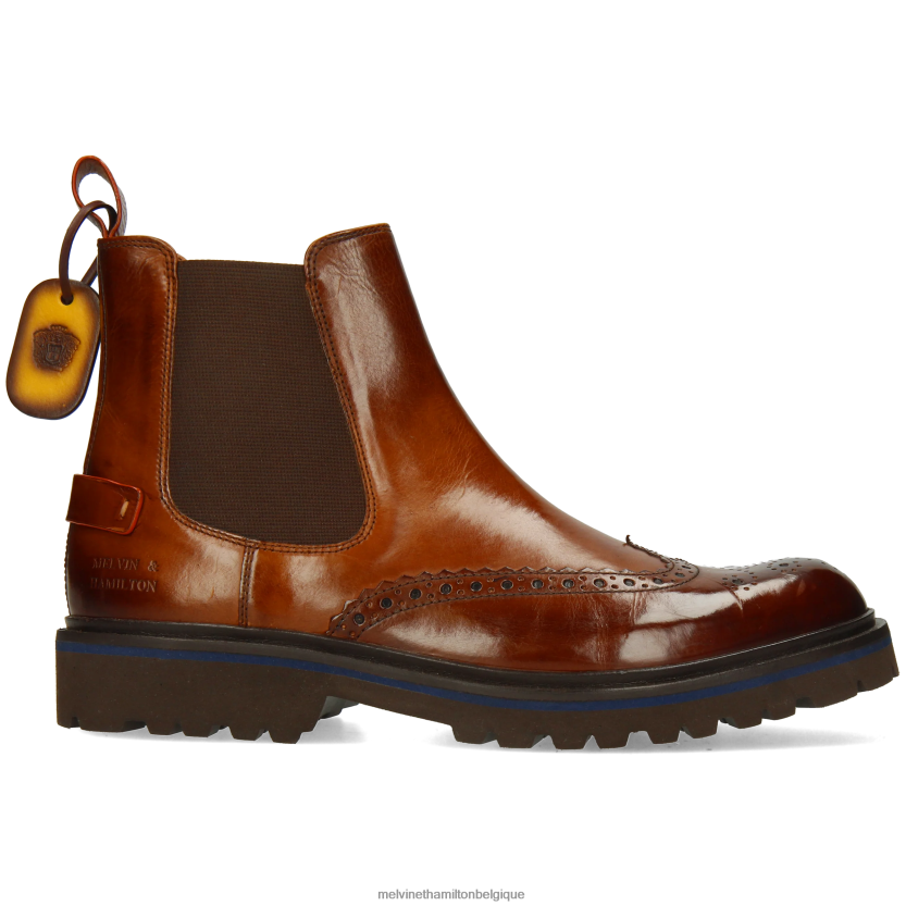 Melvin & Hamilton Hommes percer 26 R4422846 bottines brun
