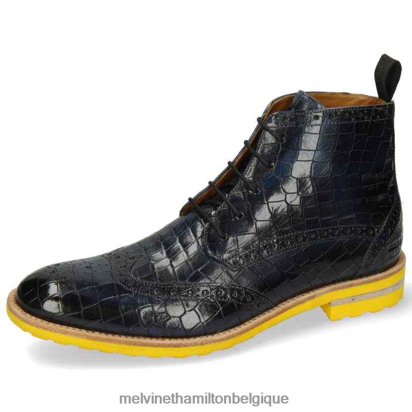 Melvin & Hamilton Hommes tourbillon 10 R44228148 bottines bleu