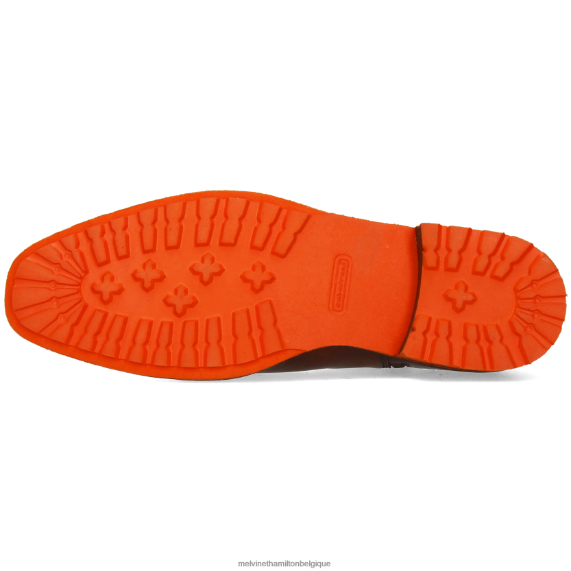 Melvin & Hamilton Hommes tourbillon 25 R44228102 bottines brun