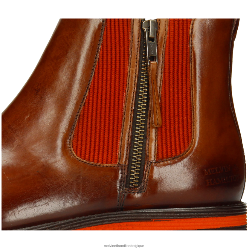 Melvin & Hamilton Hommes tourbillon 25 R44228102 bottines brun