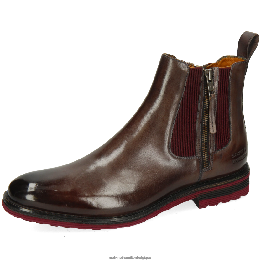 Melvin & Hamilton Hommes tourbillon 25 R44228110 bottines gris