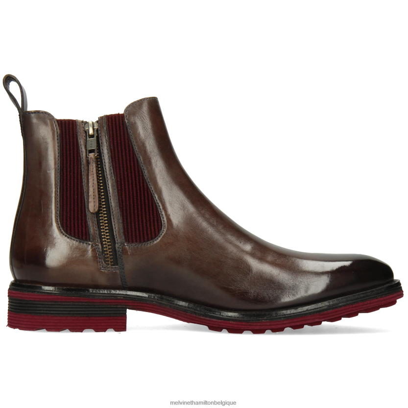 Melvin & Hamilton Hommes tourbillon 25 R44228110 bottines gris