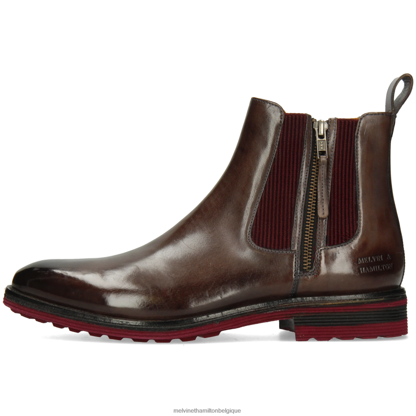 Melvin & Hamilton Hommes tourbillon 25 R44228110 bottines gris