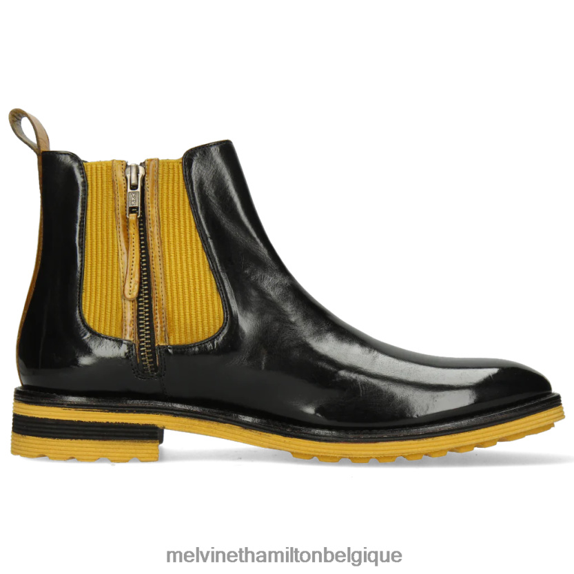 Melvin & Hamilton Hommes tourbillon 25 R44228134 bottines noir