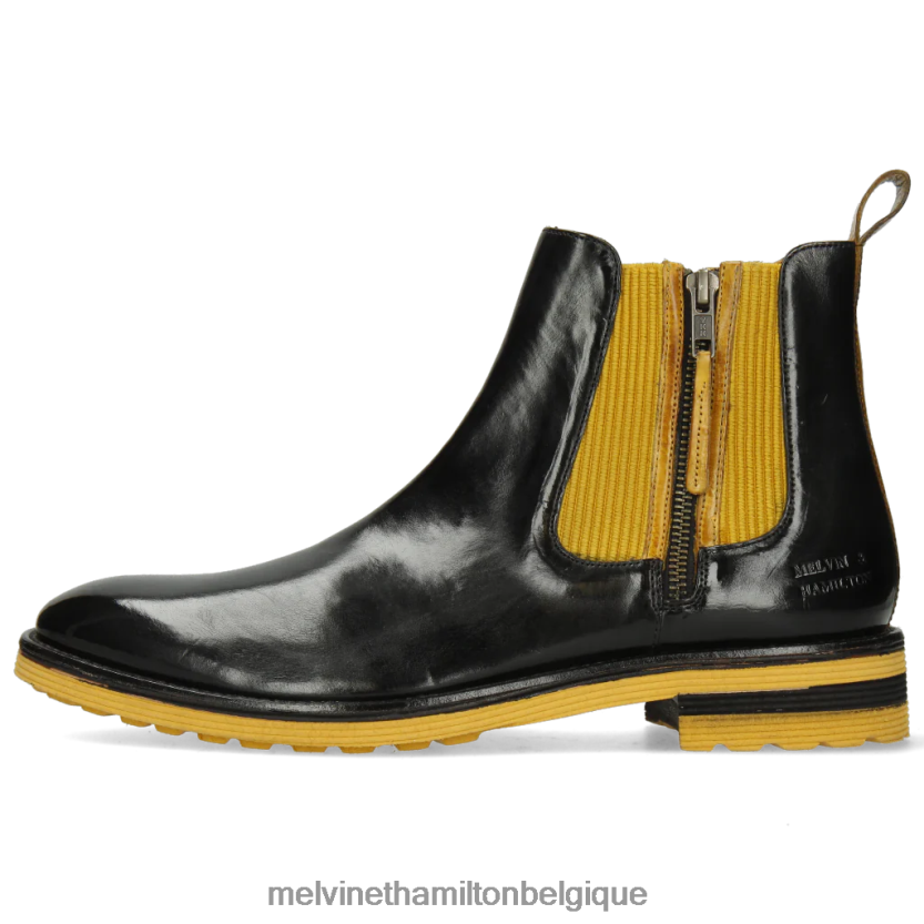 Melvin & Hamilton Hommes tourbillon 25 R44228134 bottines noir