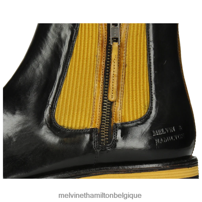 Melvin & Hamilton Hommes tourbillon 25 R44228134 bottines noir
