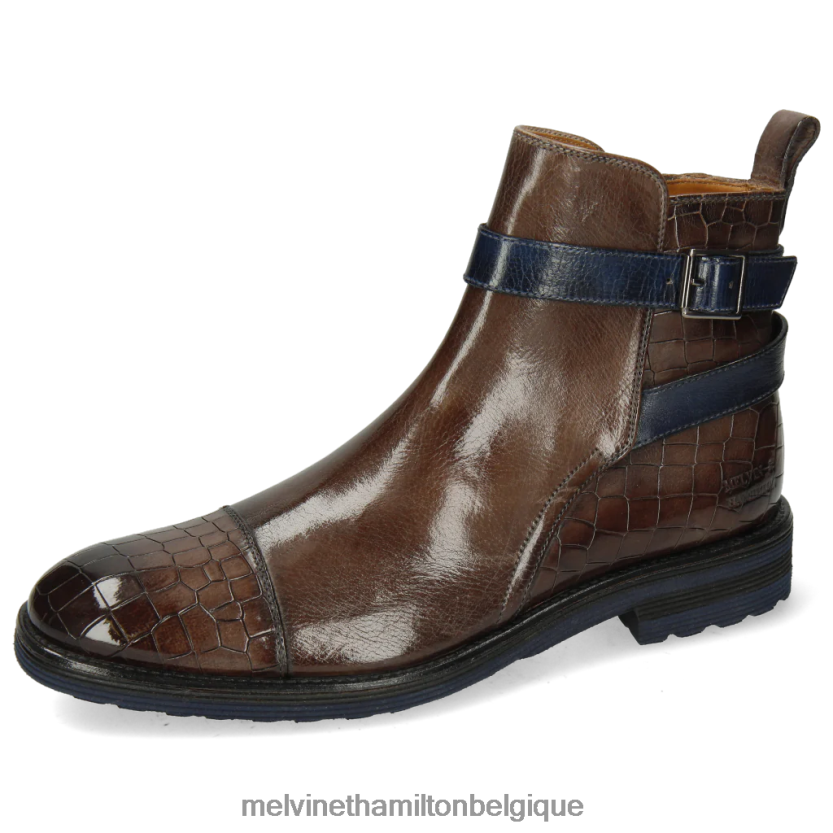 Melvin & Hamilton Hommes tourbillon 9 R44228141 bottines gris