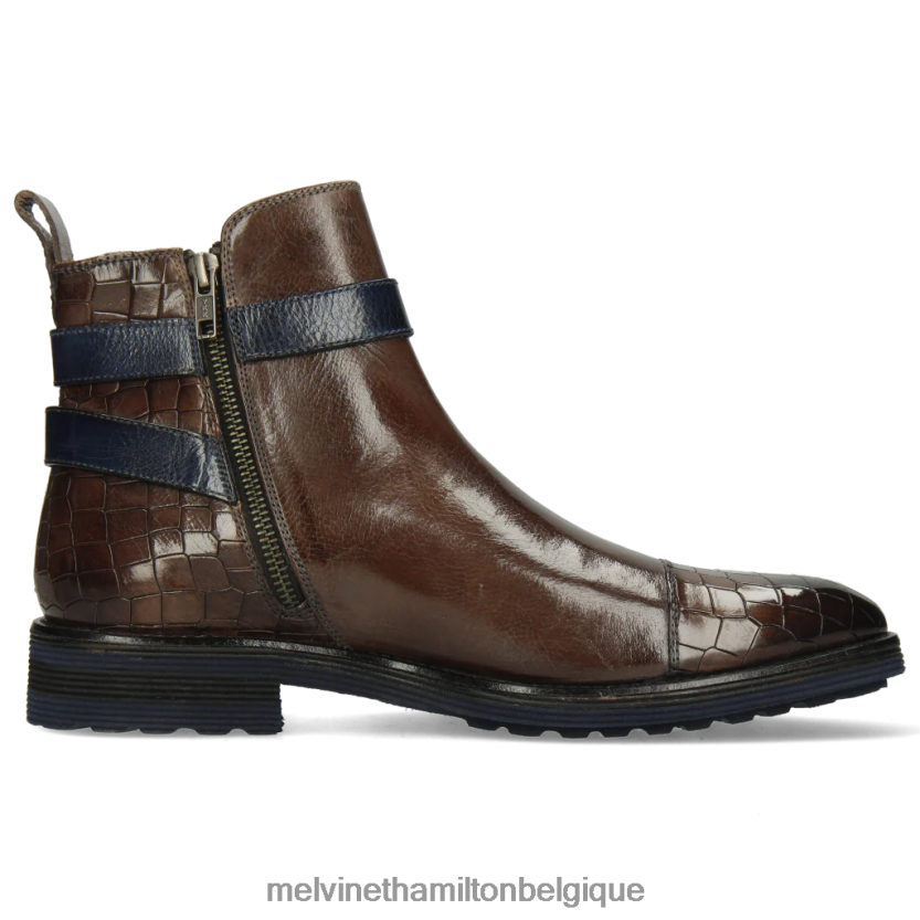 Melvin & Hamilton Hommes tourbillon 9 R44228141 bottines gris