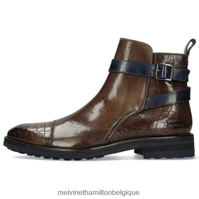 Melvin & Hamilton Hommes tourbillon 9 R44228141 bottines gris