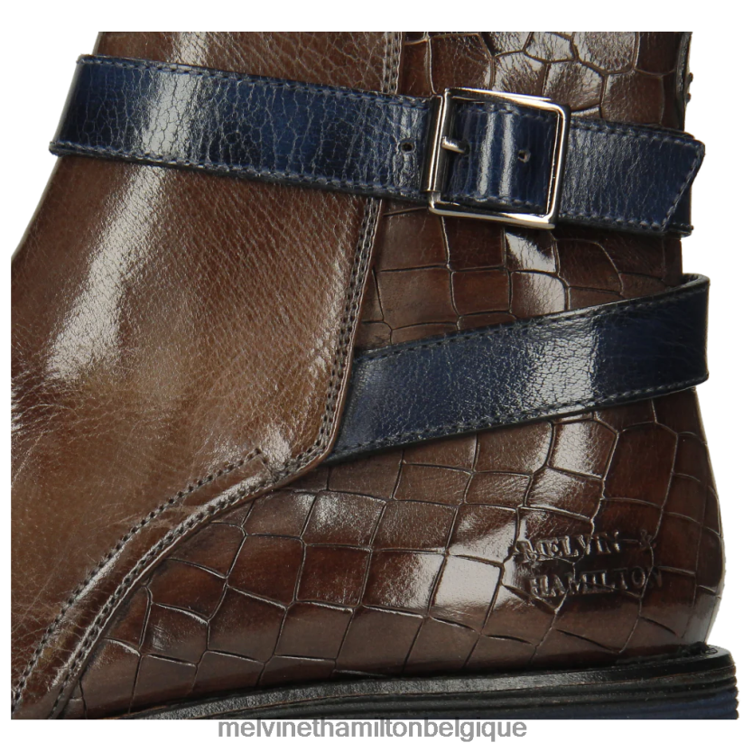 Melvin & Hamilton Hommes tourbillon 9 R44228141 bottines gris