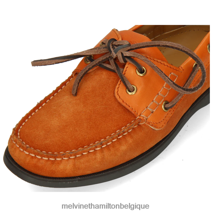 Melvin & Hamilton Hommes Jason 1 R44228712 Chaussure bateau orange